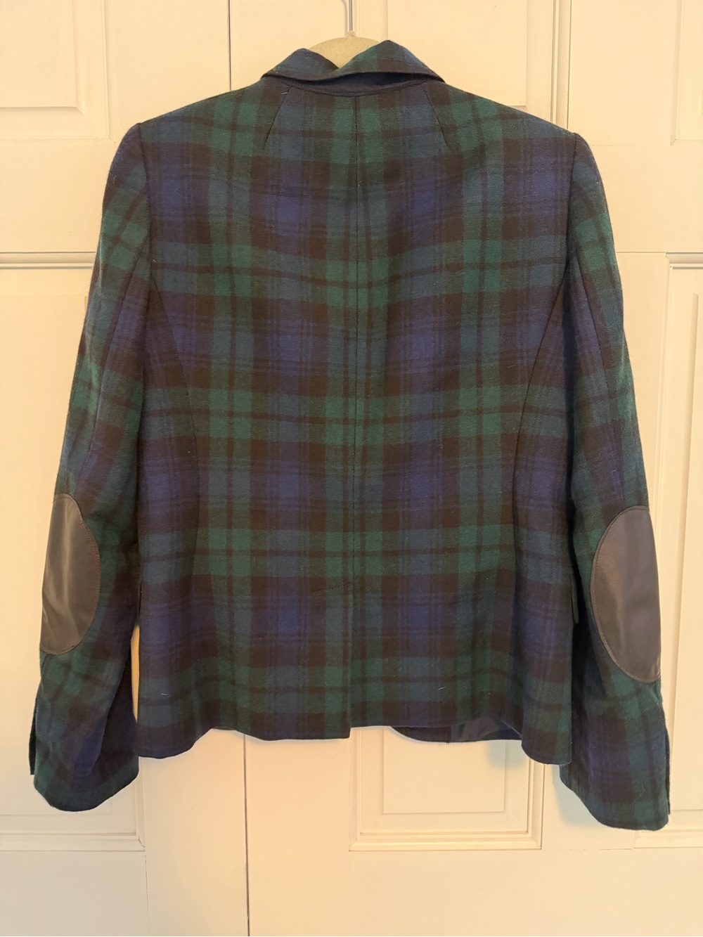 J.Crew Schoolboy Blazer Womens Size 6 Blackwatch Plaid 100% Wool Preppy Wool - Picture 8 of 9